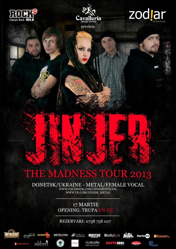 Concert Jinjer in Galati